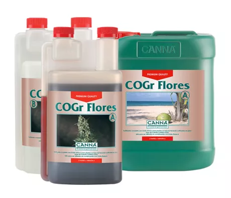CoGr Flores A+B de Canna Fertilizante de Floración para Cultivos en Coco - Imagen 2