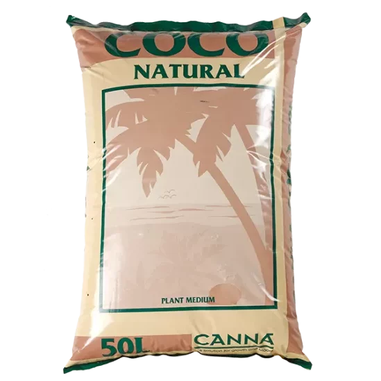 Sustrato Coco Canna Natural 50L - Coco para Cultivos Orgánicos