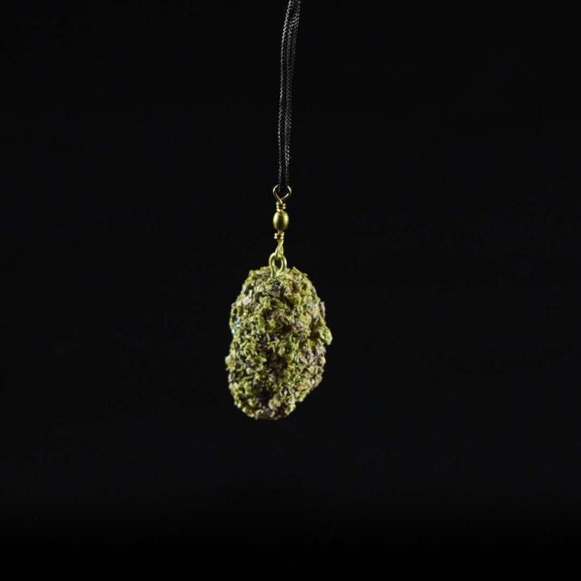 Colgante cogollo brillante - Buddies 420Bling