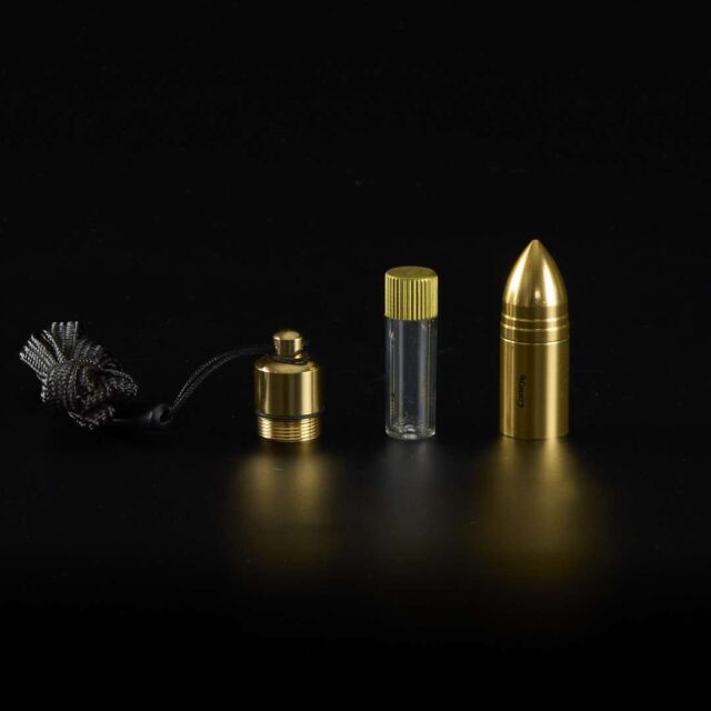 Colgante de Bala de Ocultación Oro
