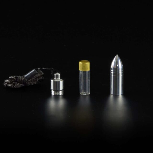Colgante de Bala de Ocultación Plata