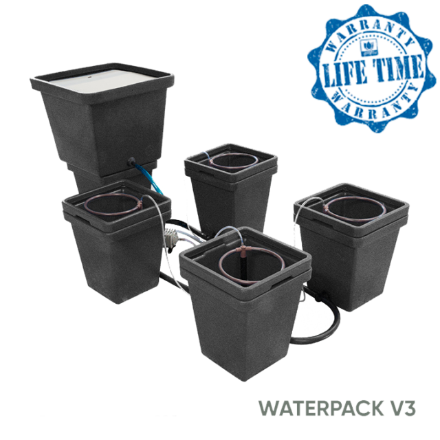 CultiMate® 4-pack - Pack de macetas hidropónicas de Terra Aquatica (anteriormente WaterPack ACS GHE)