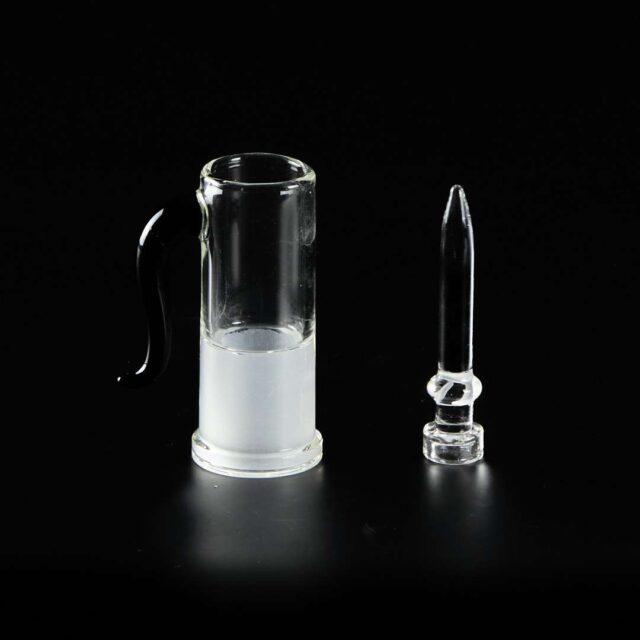 Cúpula de borosilicato + Clavo 18mm