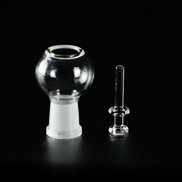 Cúpula de Borosilicato + Clavo Circular Hembra 14mm