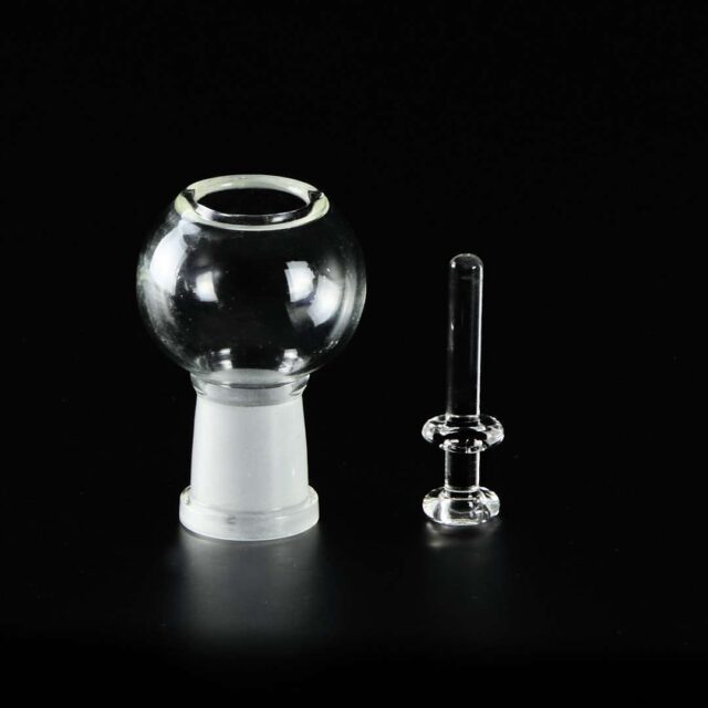 Cúpula de Borosilicato + Clavo Circular Hembra 14mm