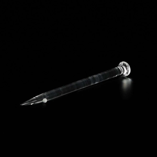 Dabber de Cristal Transparente - 13cm