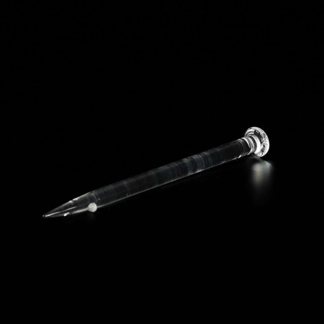 Dabber de Cristal Transparente - 13cm