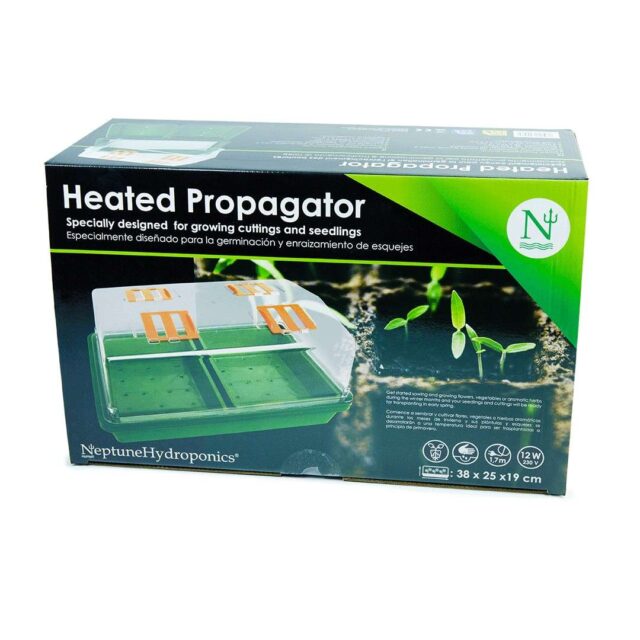 Invernadero propagador rígido con calor 38x24x19cm de Neptune Hydroponics