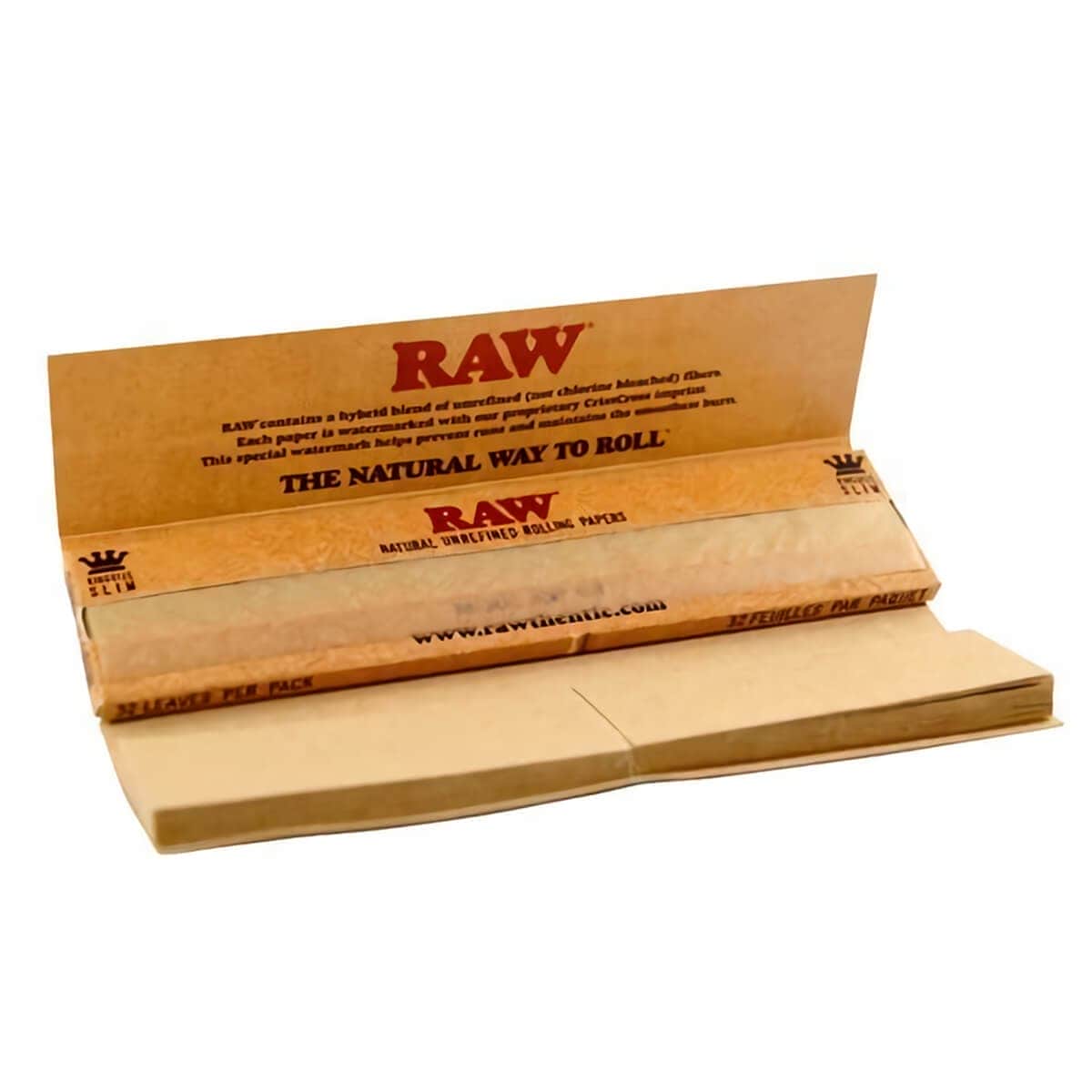 Papel Raw King Size Slim Connoisseur