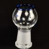 Bong Oiler 15cm Bubbler Pera azul