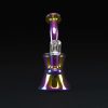 Bong Oiler 15cm Tornasol Banger Cuarzo para extracciones