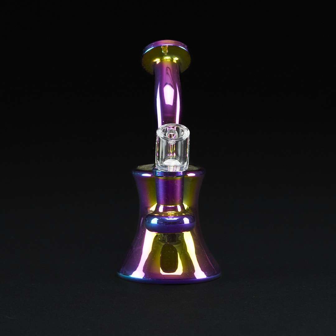 Bong Oiler 15cm Tornasol Banger Cuarzo para extracciones