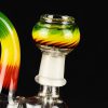 Bong Oiler 18cm Rasta recto