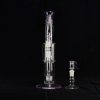 Bong Oiler 39 cm Four Twenty Rueda Pequeña con Doble Percolador para yerbas y extracciones