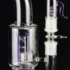 Bong Oiler 39 cm Four Twenty Rueda Pequeña con Doble Percolador para yerbas y extracciones