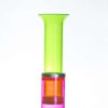 Bong acrilico 50 cm Telescopico Morado
