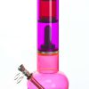 Bong acrilico 50 cm Telescopico - Naranja