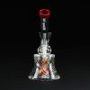 Bong cristal 13cm Red Spider