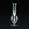 Bong cristal 14cm Leaf con pie copa