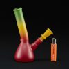 Bong cristal 18cm Colours Rasta
