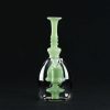 Bong cristal 21cm Narrow Green Moon