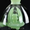 Bong cristal 21cm Narrow Green Moon