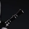 Bong cristal 22 cm AllBlack Leaf con cuello curvo