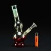 Bong cristal 23cm 4:20 Rasta Fluor