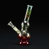 Bong cristal 23cm 4:20 Rasta Fluor