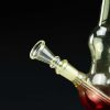 Bong cristal 23cm 4:20 Rasta Fluor