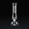 Bong cristal 23 cm Tribal blanco para hielo