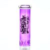 Bong cristal 58cm Grace Purple con doble percolador y 12 brazos