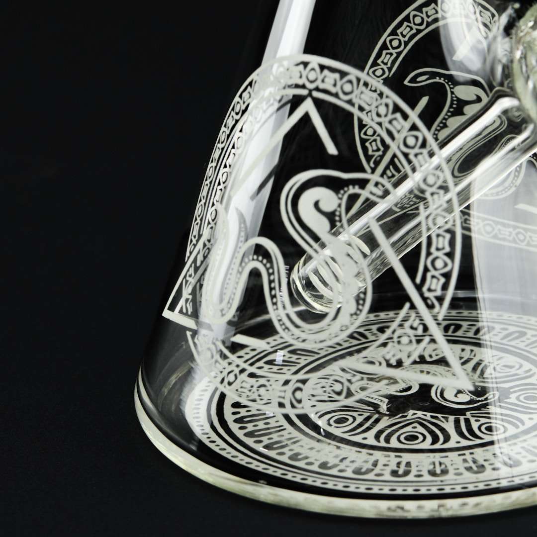 Bong cristal 41cm Egipt Mistery Snake