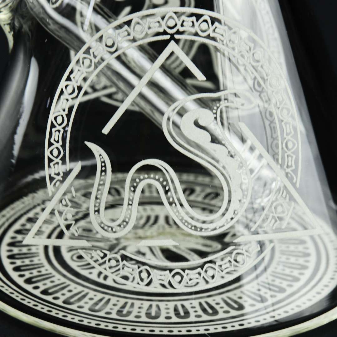 Bong cristal 41cm Egipt Mistery Snake