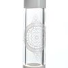 Bong cristal 41cm Mandala Geometric Rojo