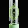 Bong cristal 41cm Mandala Geometric verde