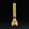Bong cristal 42 cm Numbers tornasol con transfer fijo