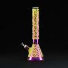Bong cristal 42 cm Numbers tornasol con transfer fijo