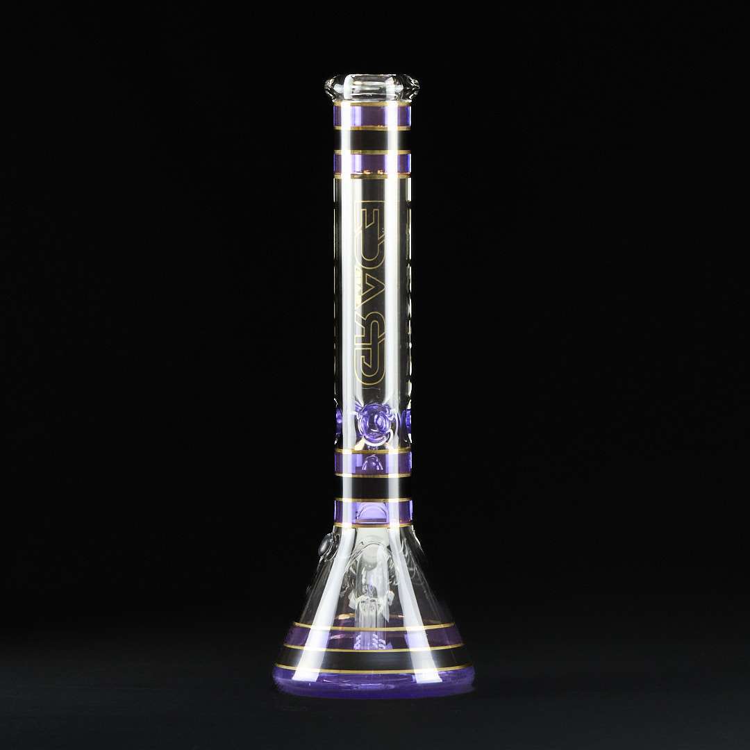Bong cristal 42cm Stripes con transfer 6 brazos - Imagen 5