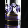 Bong cristal 42cm Stripes con transfer 6 brazos