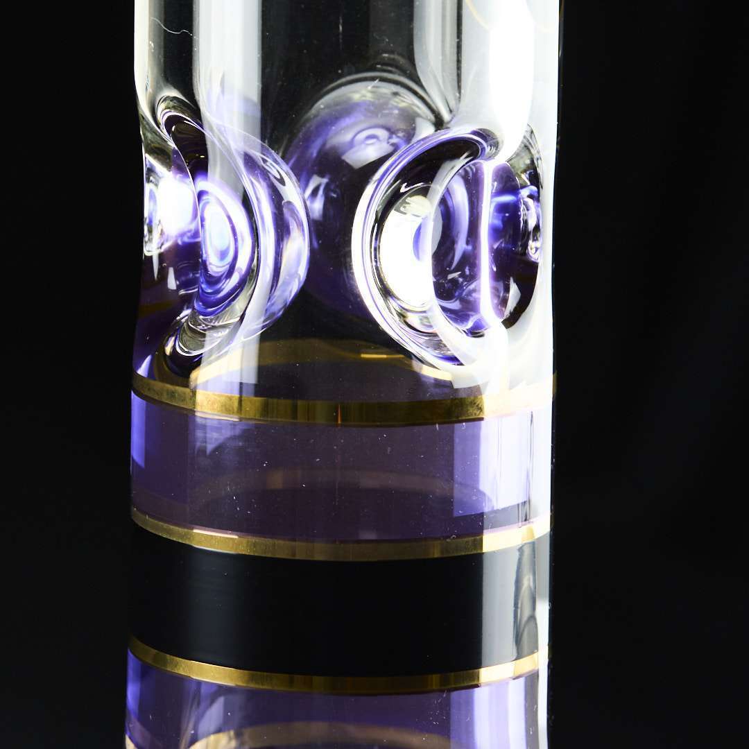 Bong cristal 42cm Stripes con transfer 6 brazos - Imagen 7