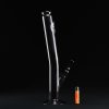 Bong cristal 42 cm negro con calavera