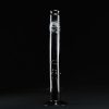 Bong cristal 42 cm negro con calavera
