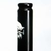 Bong cristal 42 cm negro con calavera