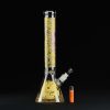 Bong cristal 43cm Calavera geométrica