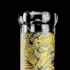 Bong cristal 43cm Calavera geométrica