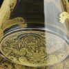 Bong cristal 43cm Ganesha Geometric
