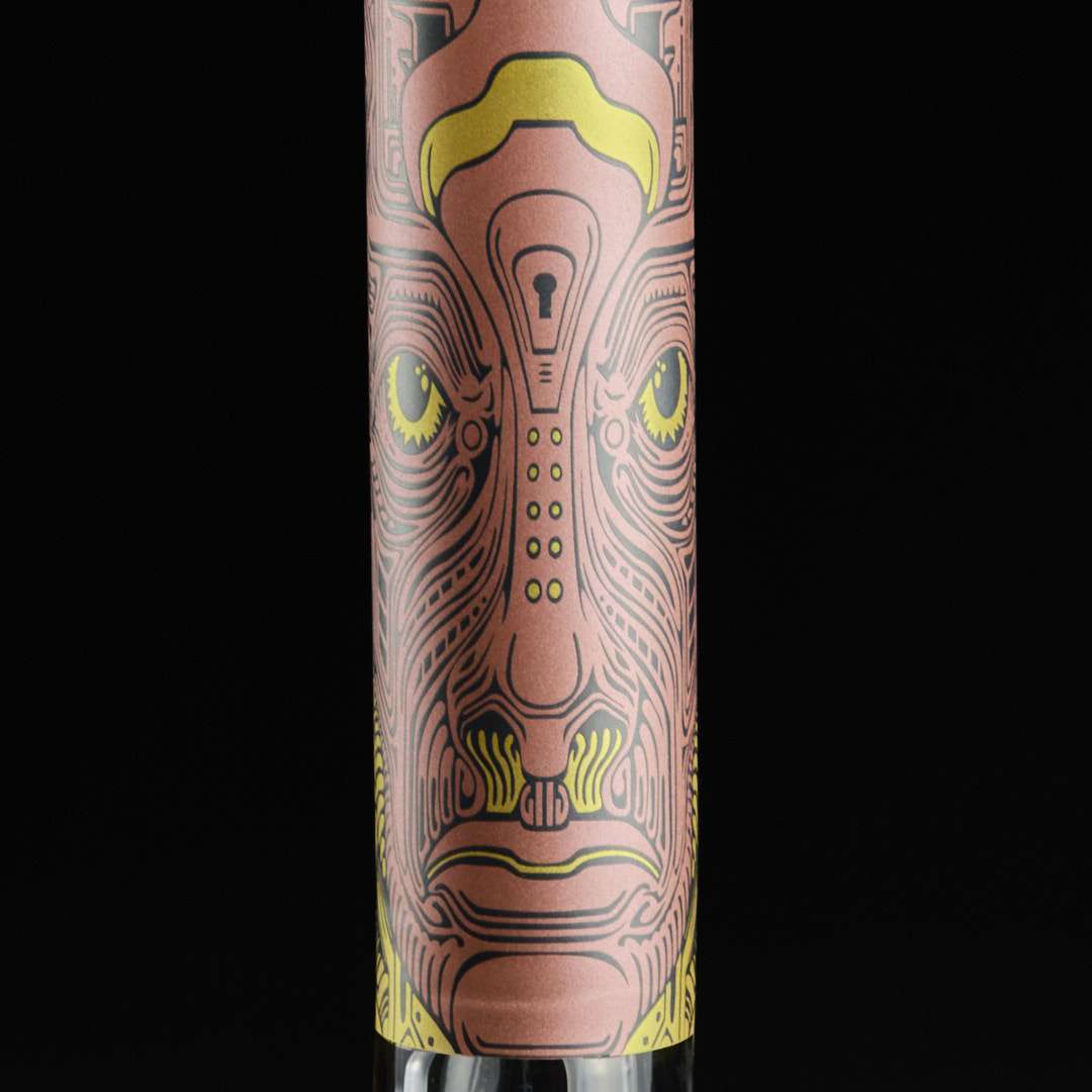 Bong cristal 44cm máscara Geometric - Imagen 6
