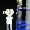 Bong cristal 45cm Tsunami HoneyComb con 4 disco percoladores