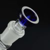 Bong cristal 48cm Blue Mushroom con percolador